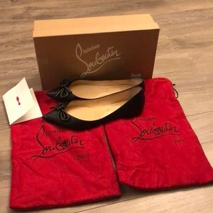 Christian Louboutin black flats EUR 39